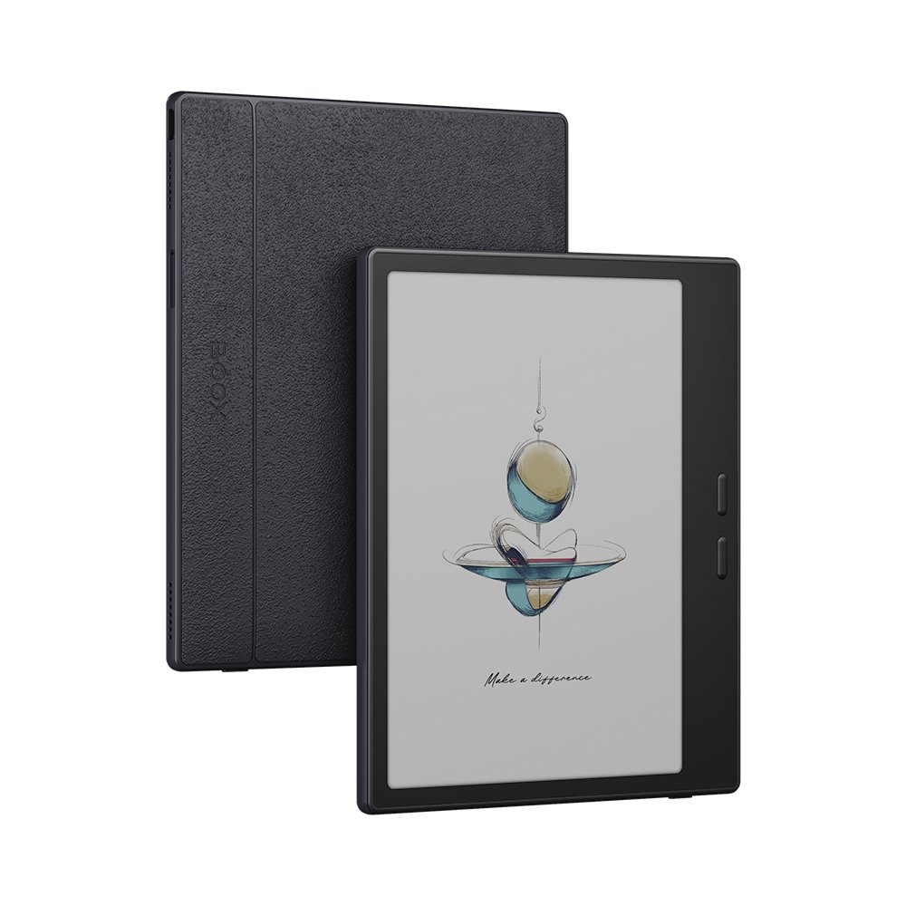 02 بوكس قو 7 ملون الجيل الثاني (أسود) مع القلم والكفر | BOOX Go Color 7 gen ii (Black) with stylus pen and cover - الصورة 1